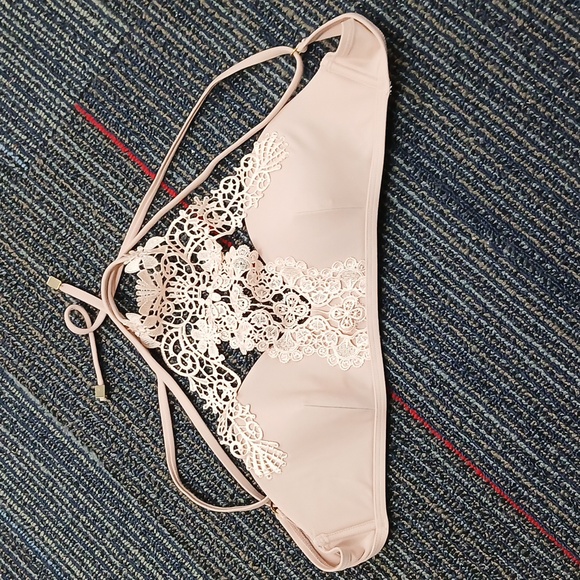 River Island Bikini Pink Lace New With Out Tags Limites Edition - Picture 4 of 6